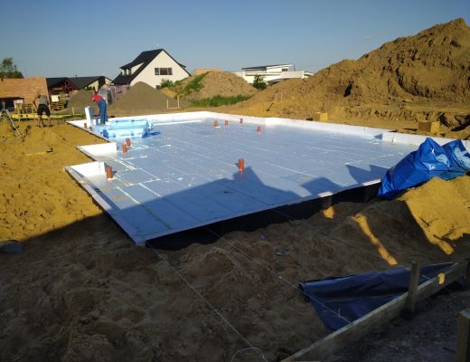 Budowa domu w Bromovicach 