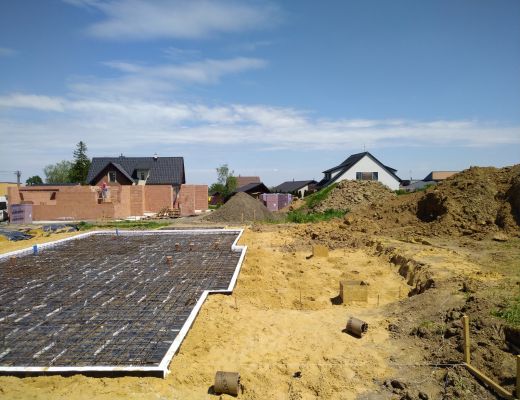 Budowa domu w Bromovicach 