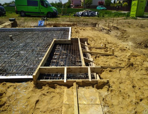 Budowa domu w Bromovicach 