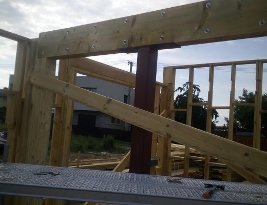 Budowa domu w Bromovicach 