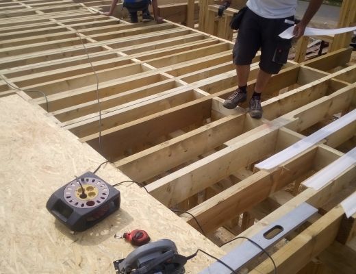 Budowa domu w Bromovicach 