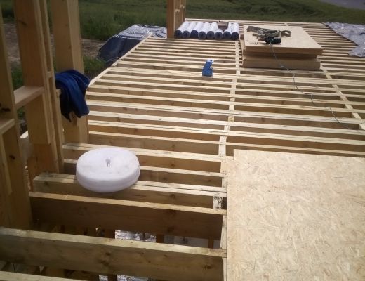 Budowa domu w Bromovicach 