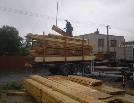 Budowa domu w Bromovicach 