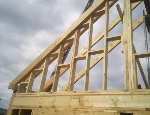 Budowa domu w Bromovicach 