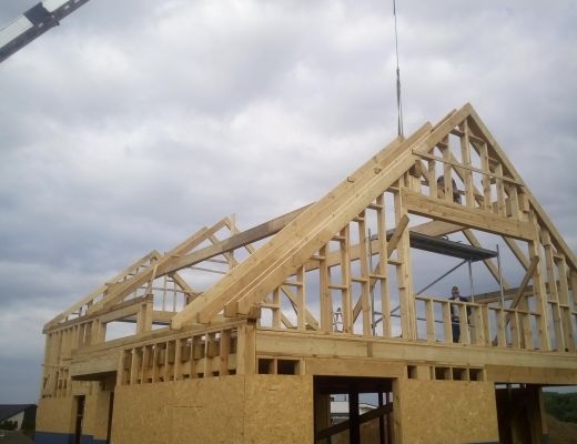 Budowa domu w Bromovicach 