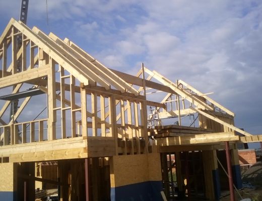 Budowa domu w Bromovicach 