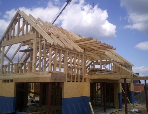 Budowa domu w Bromovicach 
