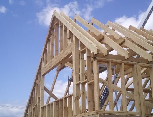 Budowa domu w Bromovicach 