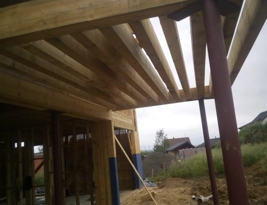 Budowa domu w Bromovicach 