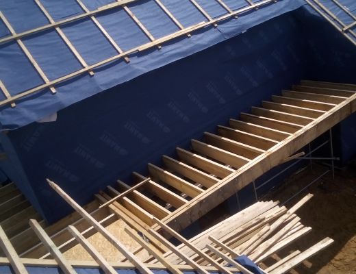 Budowa domu w Bromovicach 