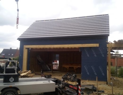 Budowa domu w Bromovicach 