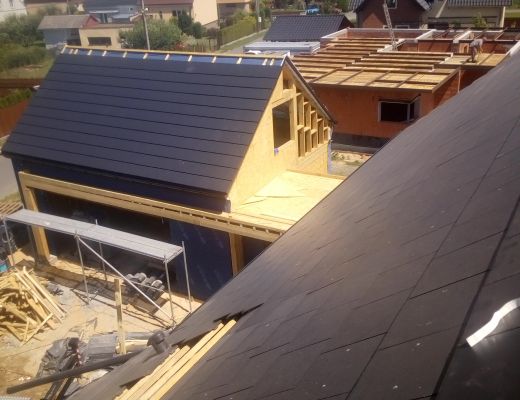 Budowa domu w Bromovicach 