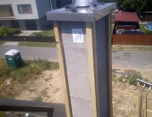 Budowa domu w Bromovicach 