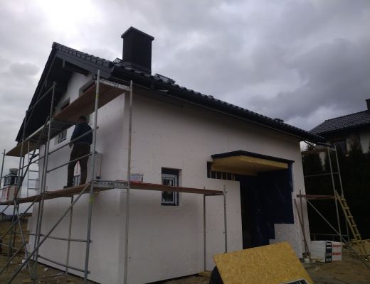 Budowa domu w Radostowicach 