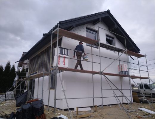 Budowa domu w Radostowicach 