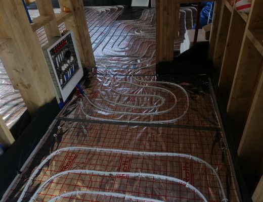 Budowa domu w Łaziskach Górnych 