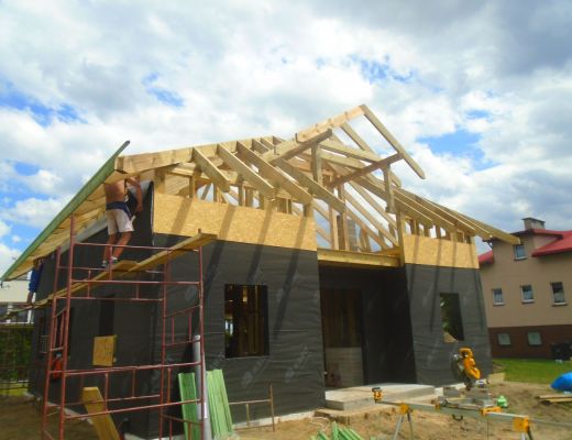 Budowa domu w Imielinie