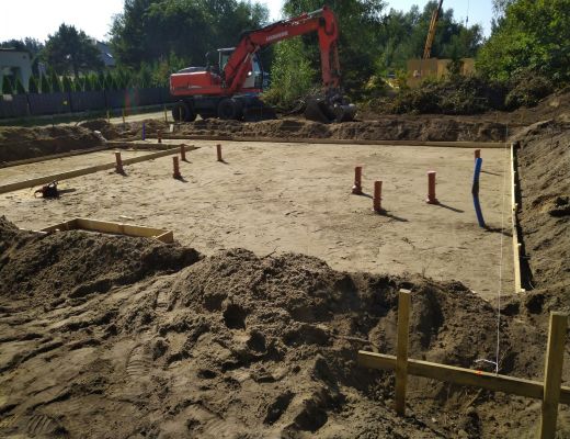 Budowa domu w Bieruniu