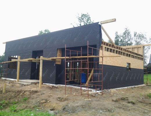 Budowa domu w Gorzkowie