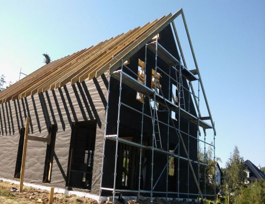 Budowa domu w Gorzkowie