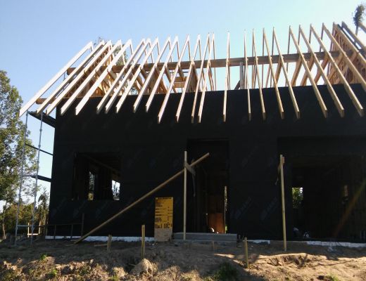 Budowa domu w Gorzkowie