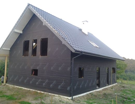 Budowa domu w Gorzkowie