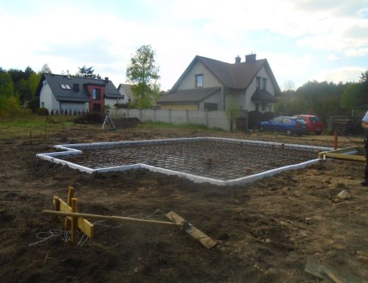 Budowa domu w Sławkowie