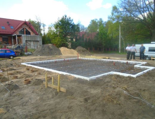 Budowa domu w Sławkowie