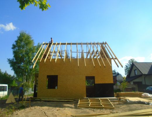 Budowa domu w Sławkowie