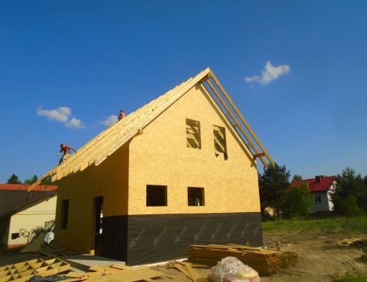 Budowa domu w Sławkowie