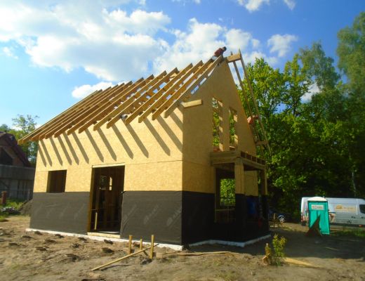 Budowa domu w Sławkowie