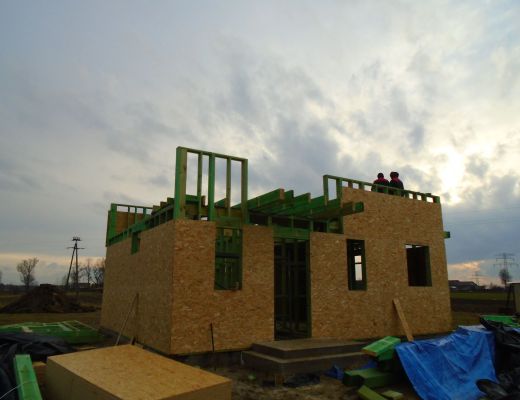 Budowa domu w Rudziczce