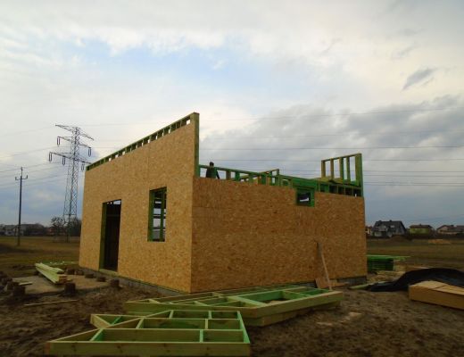 Budowa domu w Rudziczce