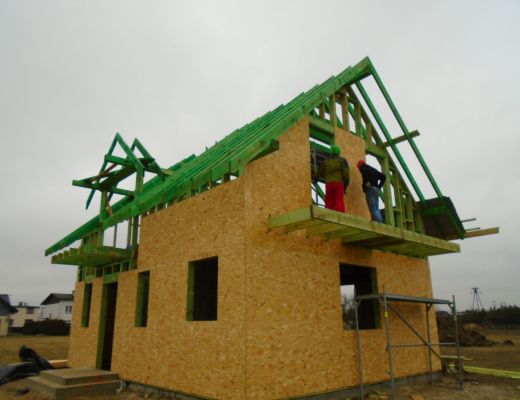 Budowa domu w Rudziczce