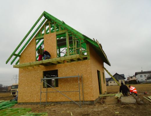 Budowa domu w Rudziczce