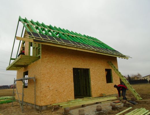 Budowa domu w Rudziczce