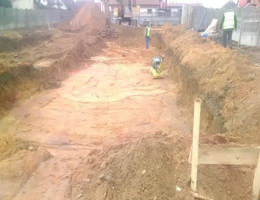 Budowa domu w Praszce 