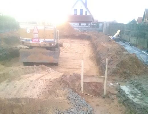 Budowa domu w Praszce 