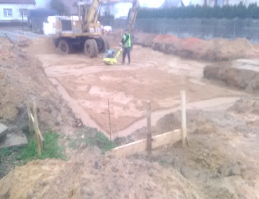 Budowa domu w Praszce 