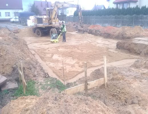 Budowa domu w Praszce 