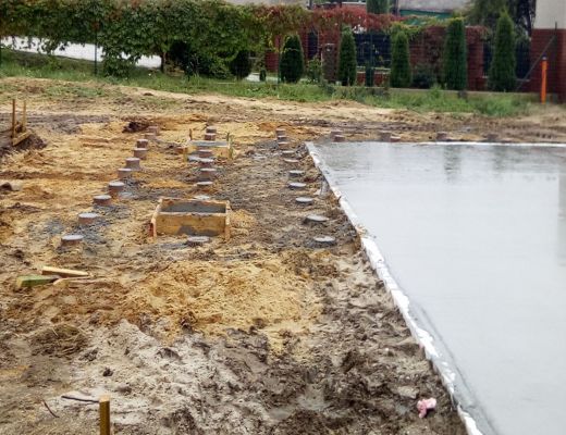 Budowa domu w Imielinie