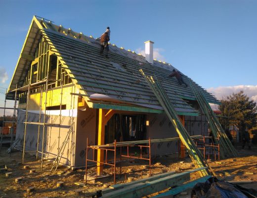 Budowa domu w Imielinie