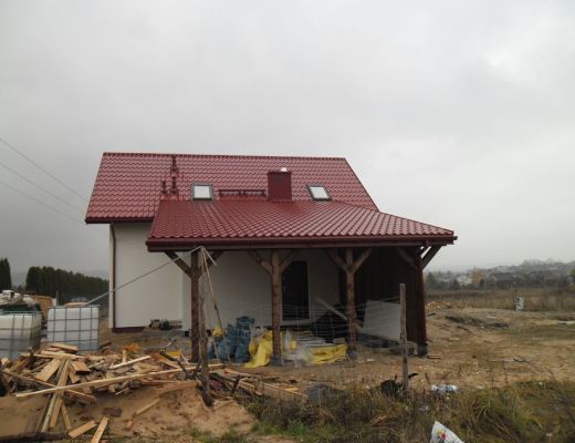 Budowa domu w Łazach k. Zawiercia