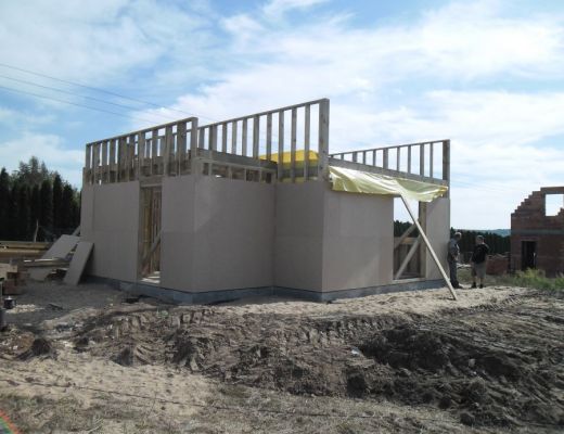 Budowa domu w Łazach k. Zawiercia