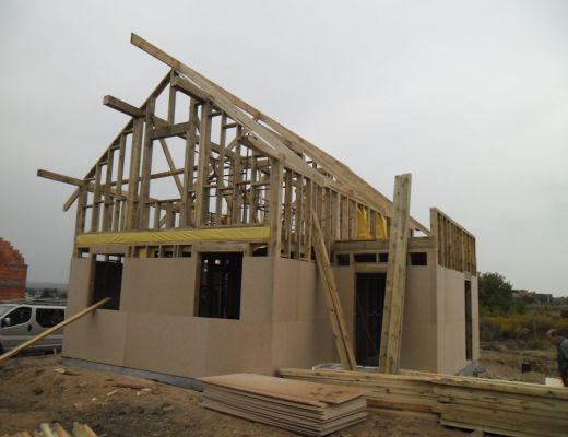 Budowa domu w Łazach k. Zawiercia