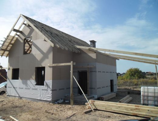 Budowa domu w Łazach k. Zawiercia