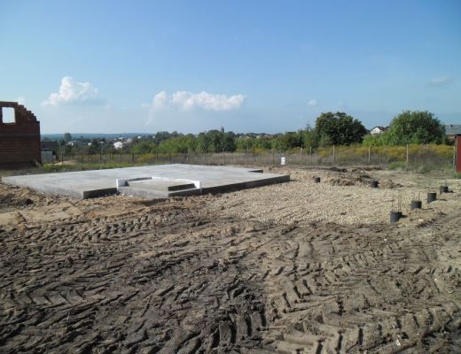 Budowa domu w Łazach k. Zawiercia