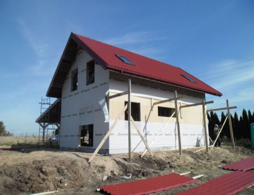 Budowa domu w Łazach k. Zawiercia