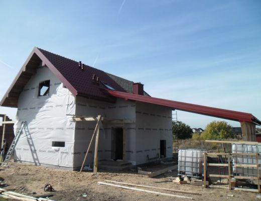Budowa domu w Łazach k. Zawiercia