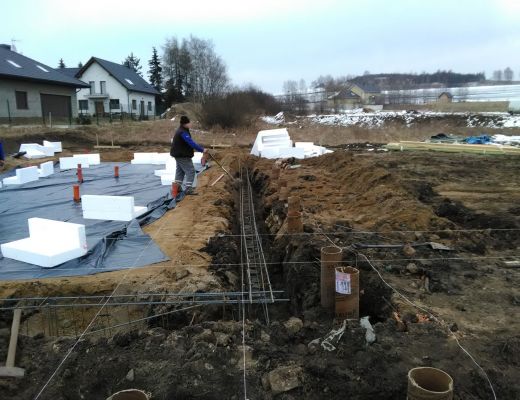 Budowa domu w Rogoźniku